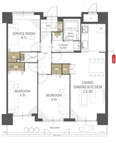 写真：フローレンス八木駅前